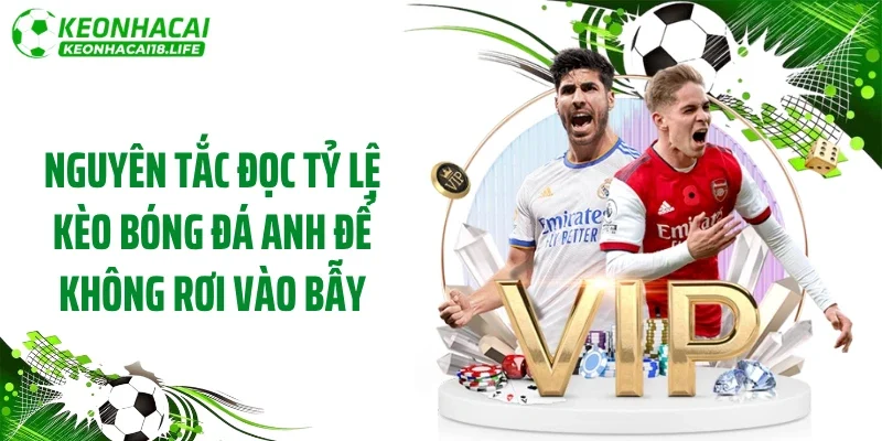 Nguyên tắc đọc tỷ lệ kèo bóng đá Anh để không rơi vào bẫy